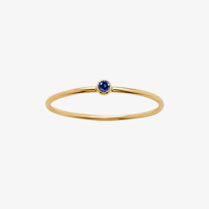 Birthstone Stacking Ring
