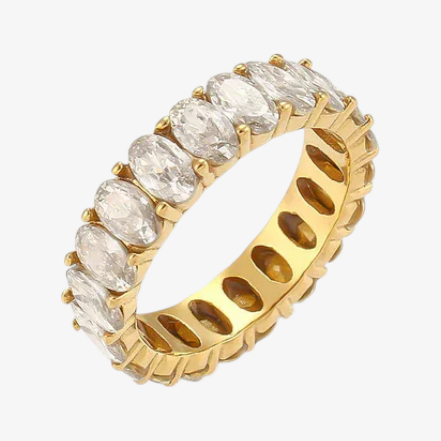 Celeste Simulant Eternity Ring