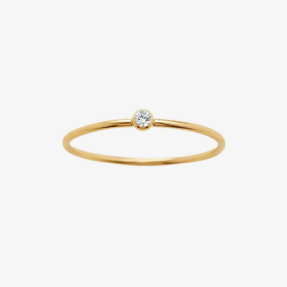 Birthstone Stacking Ring