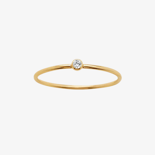 Birthstone Stacking Ring