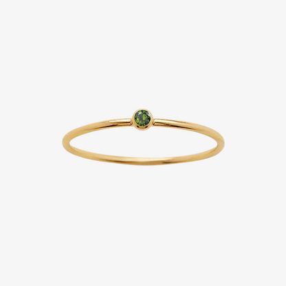 Birthstone Stacking Ring