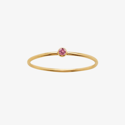 Birthstone Stacking Ring