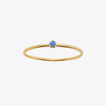 Birthstone Stacking Ring