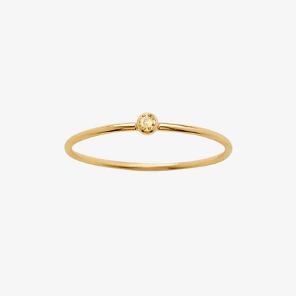 Birthstone Stacking Ring