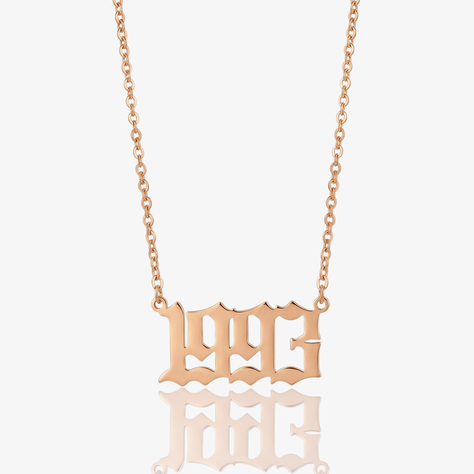 Classic Birth Year Necklace
