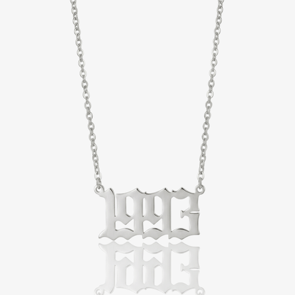 Classic Birth Year Necklace
