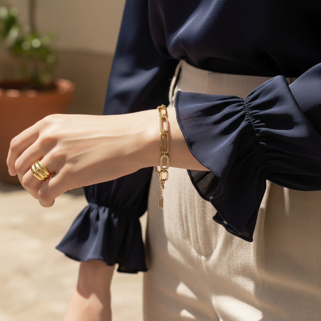 Diamond Chain Bracelet