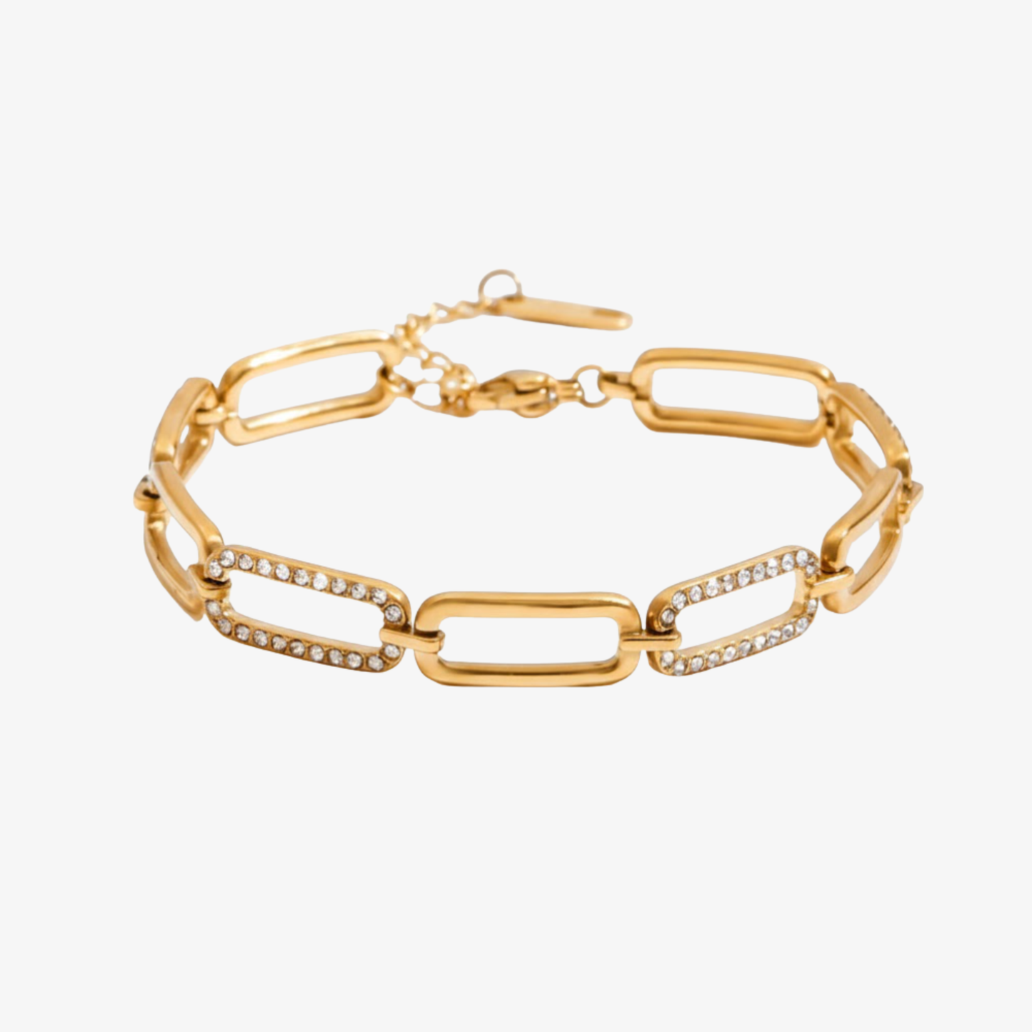 Cora Diamond Link Chain Bracelet