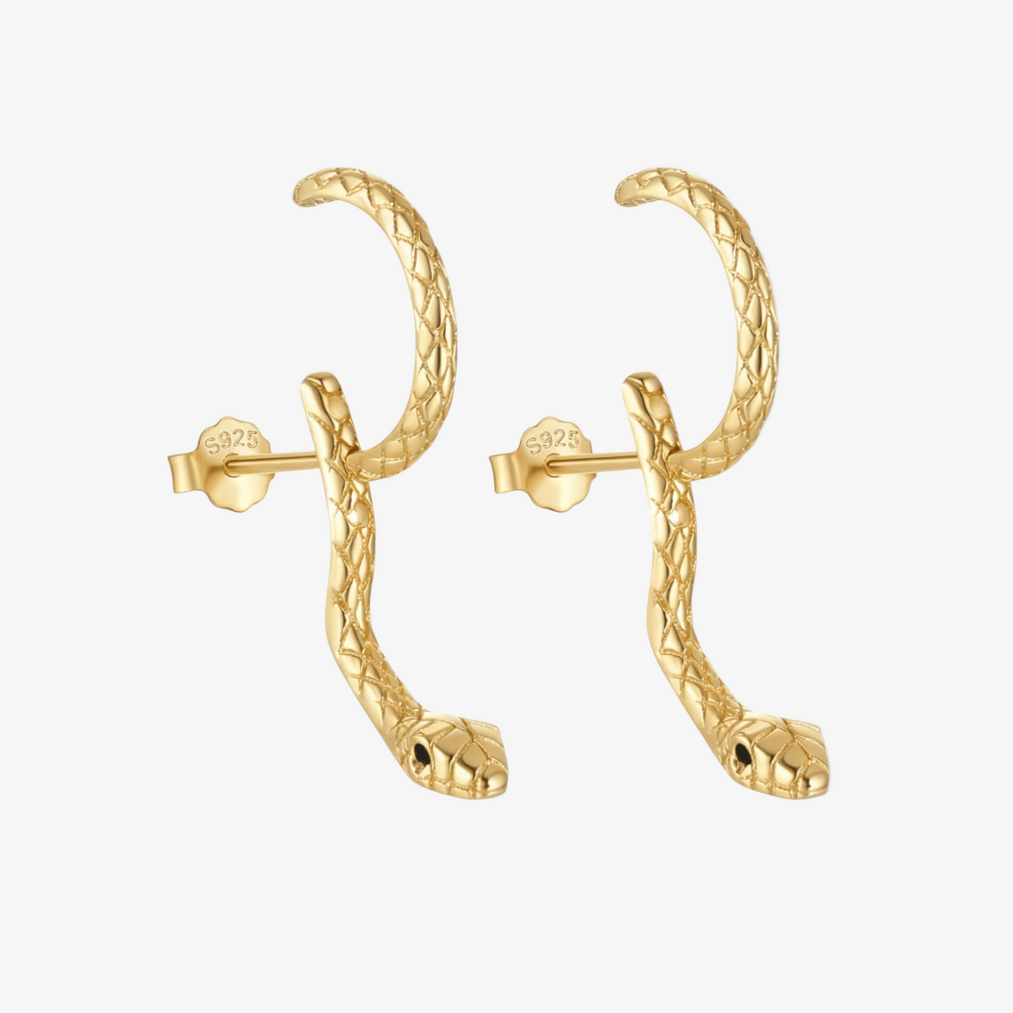 Snake Curve Adjustable Earrings