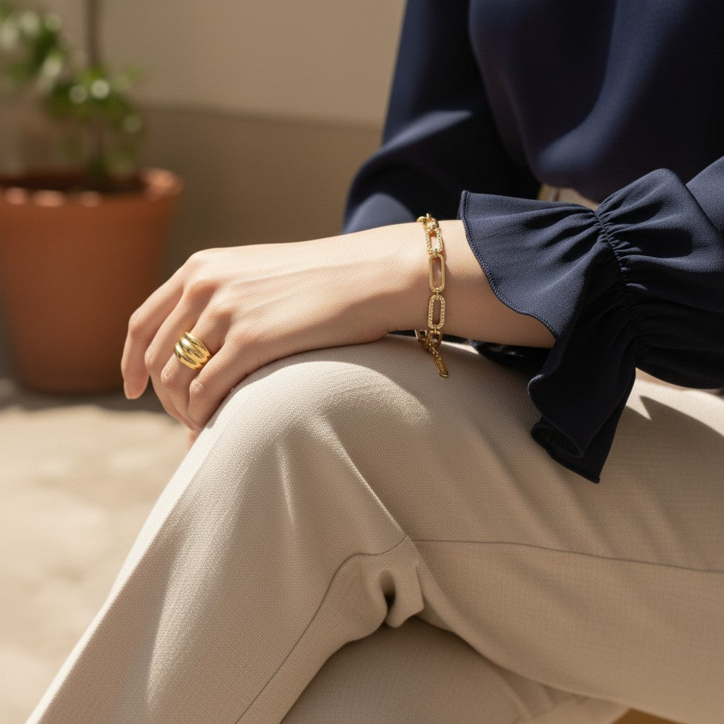 Diamond Chain Bracelet