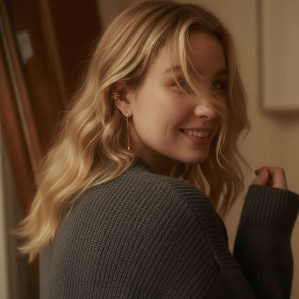 Layered Diamond Earrings