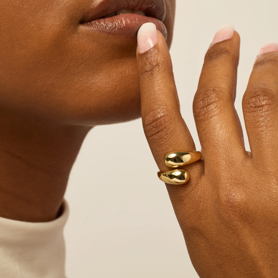 Chunky Twist Open Ring