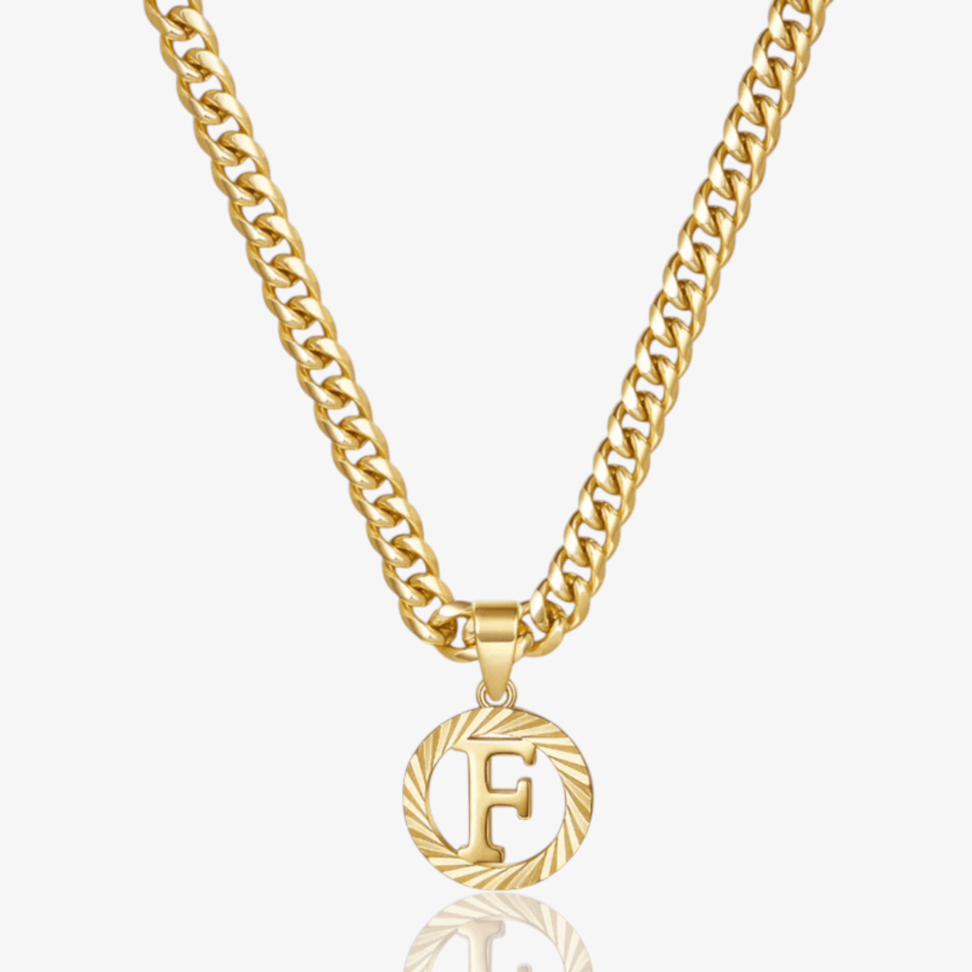 Signature Initial Letter Necklace