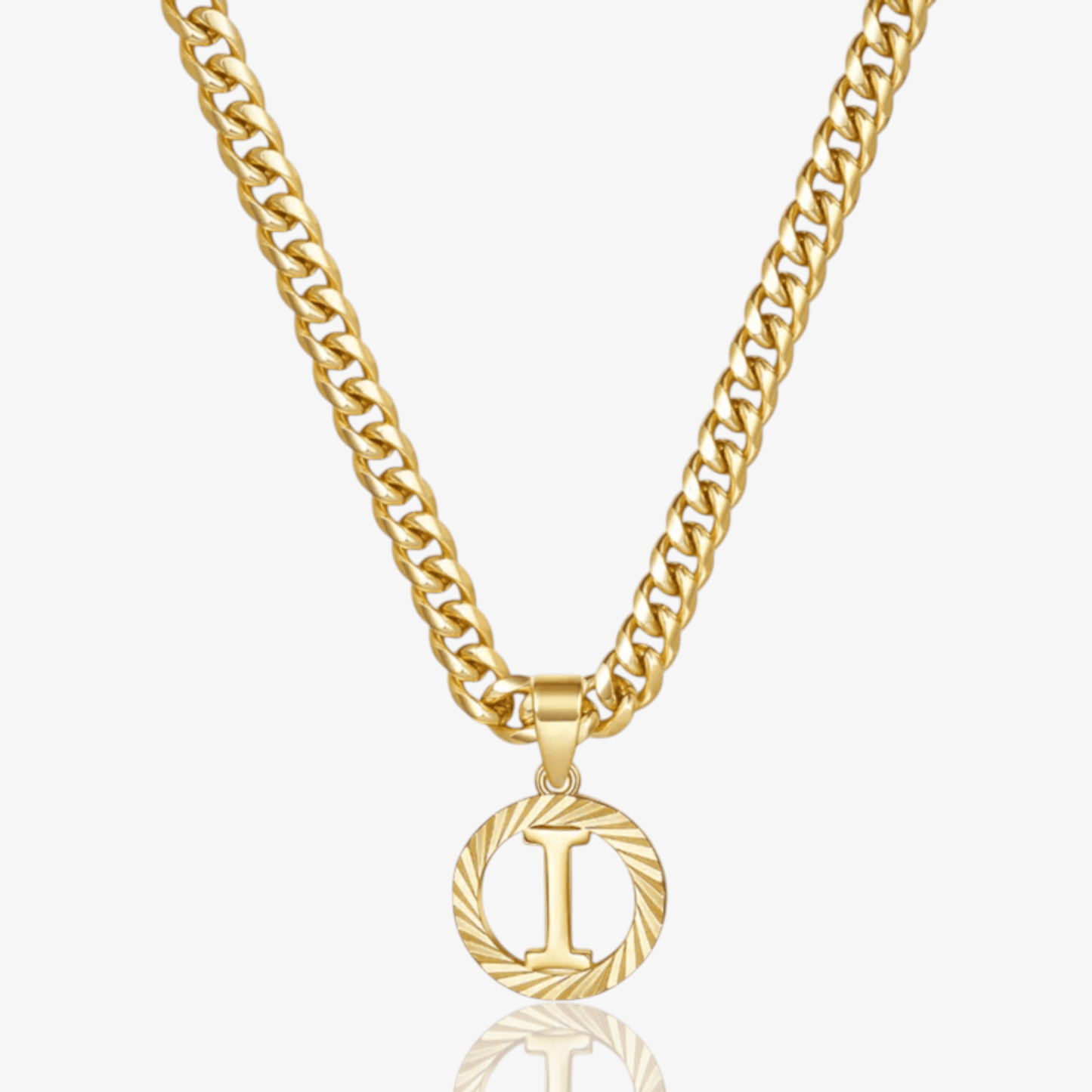 Signature Initial Letter Necklace