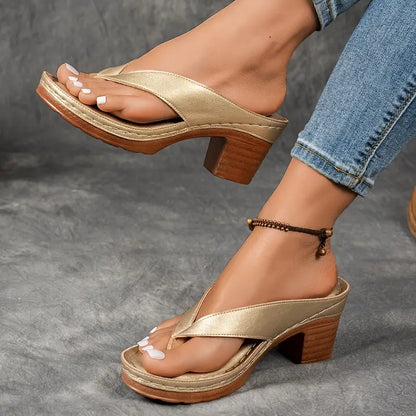 Abigail Comfort Heel Sandals