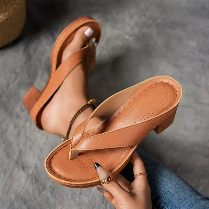 Abigail Comfort Heel Sandals
