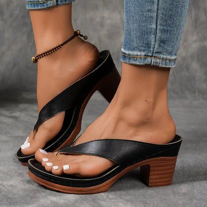 Abigail Comfort Heel Sandals