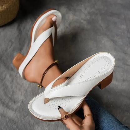 Abigail Comfort Heel Sandals