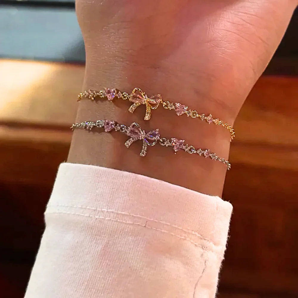 Eliza Bow Bracelet Set