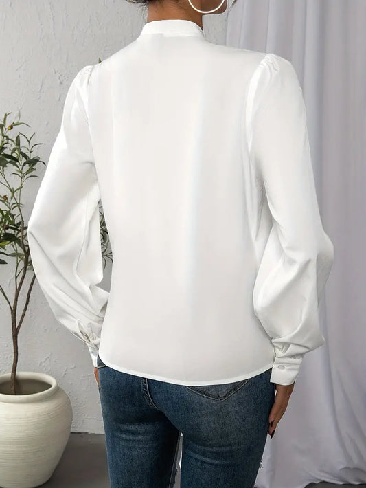 Amalia Timeless Long-Sleeve Blouse