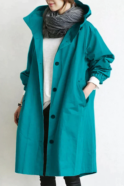 Anna Everyday Hooded Trench Coat
