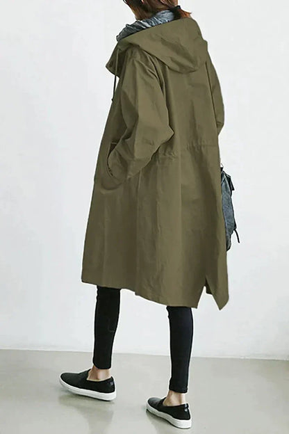 Anna Everyday Hooded Trench Coat