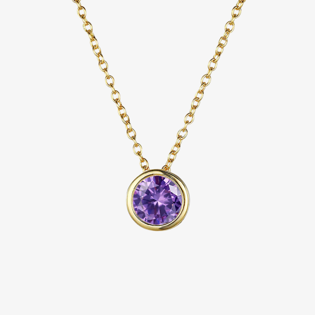 Aura Birthstone Necklace