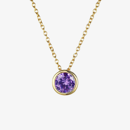 Aura Birthstone Necklace