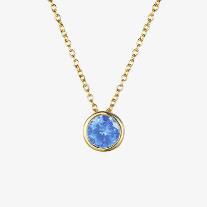 Aura Birthstone Necklace