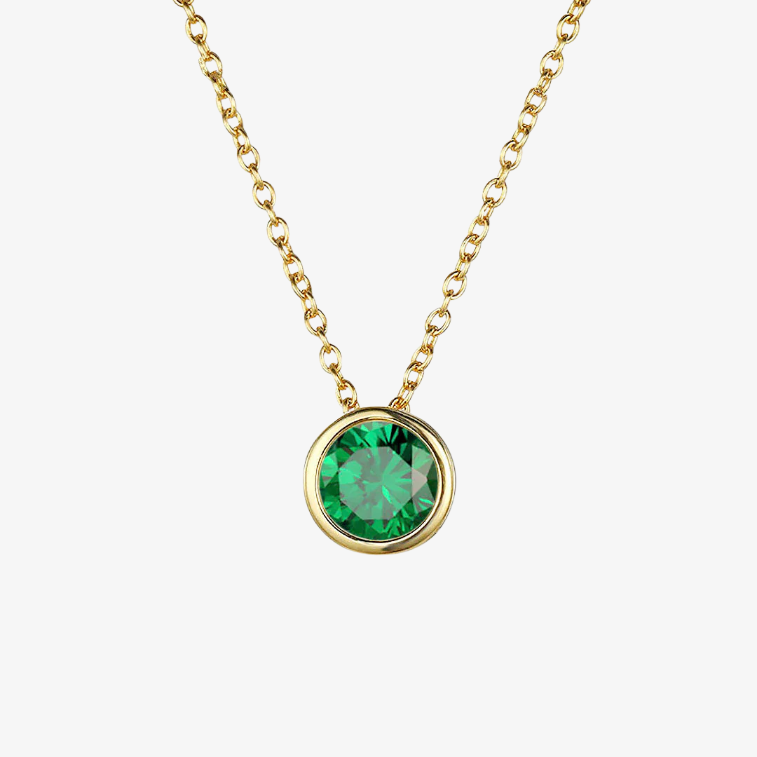 Aura Birthstone Necklace