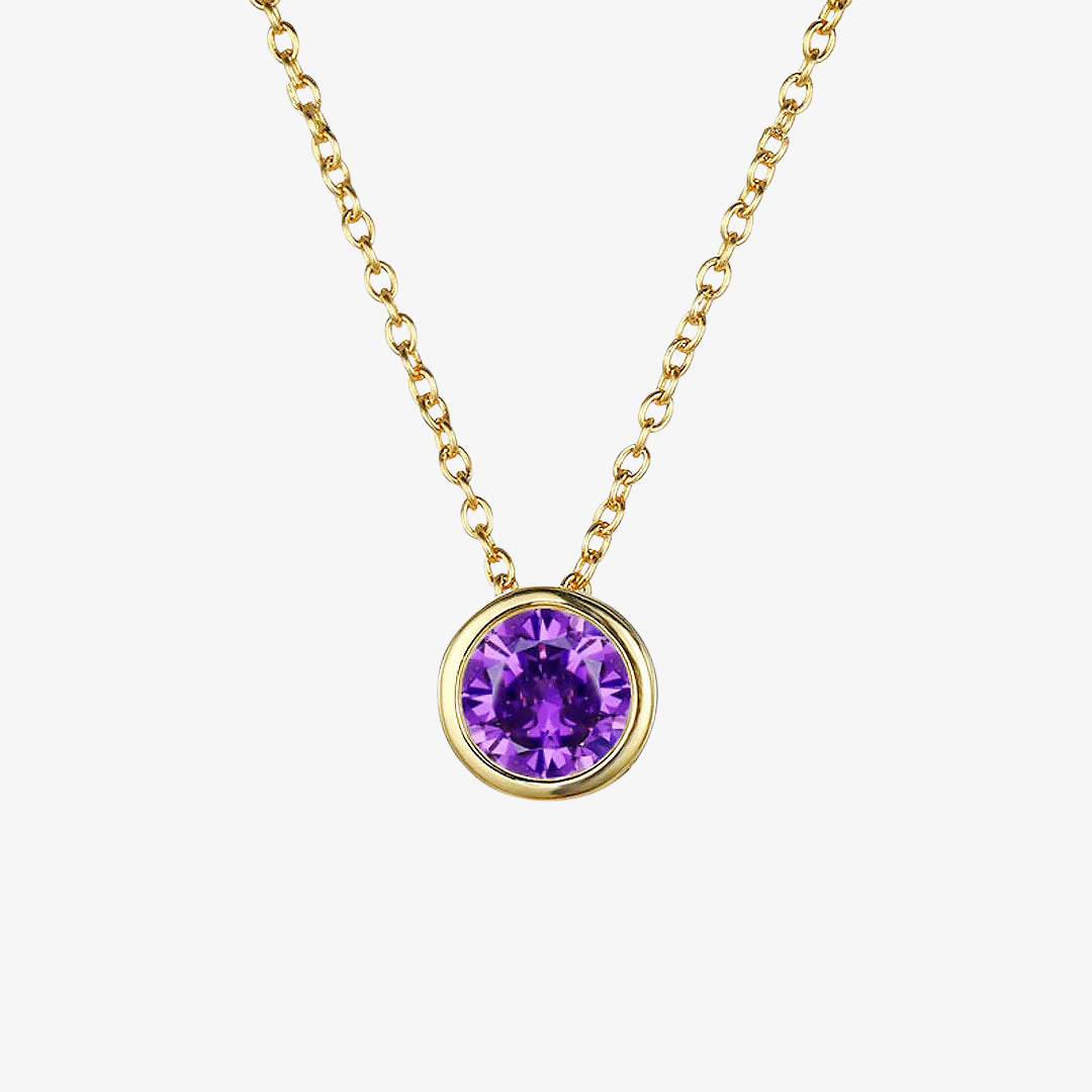 Aura Birthstone Necklace