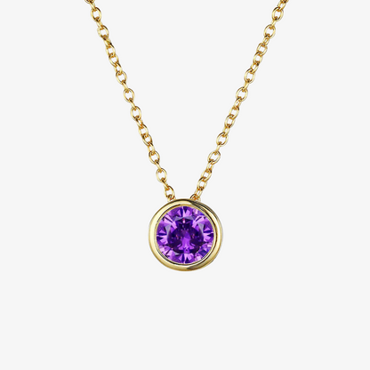 Aura Birthstone Necklace