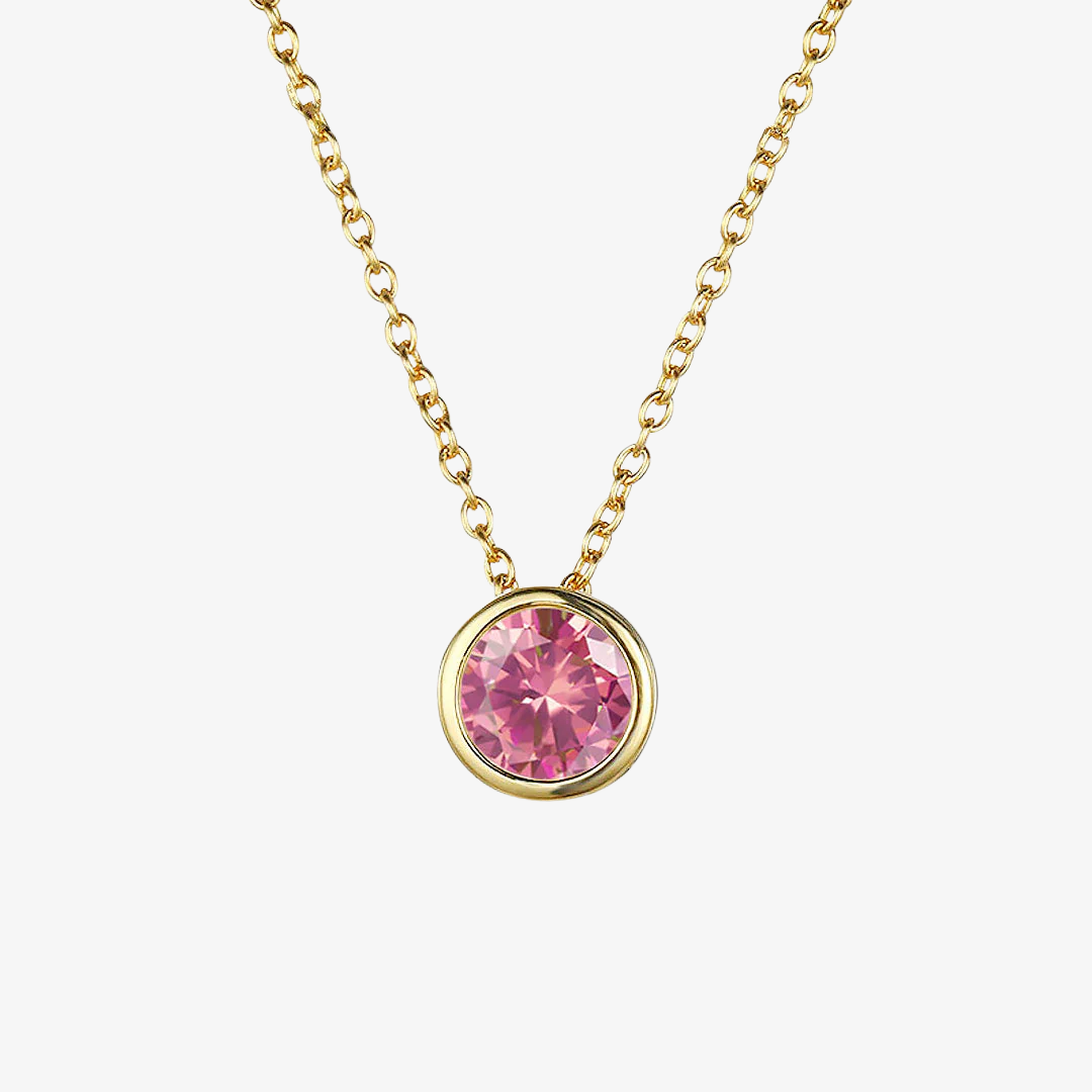 Aura Birthstone Necklace
