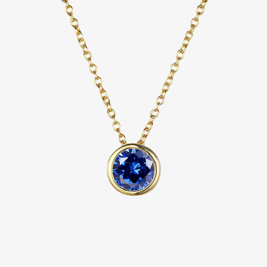 Aura Birthstone Necklace