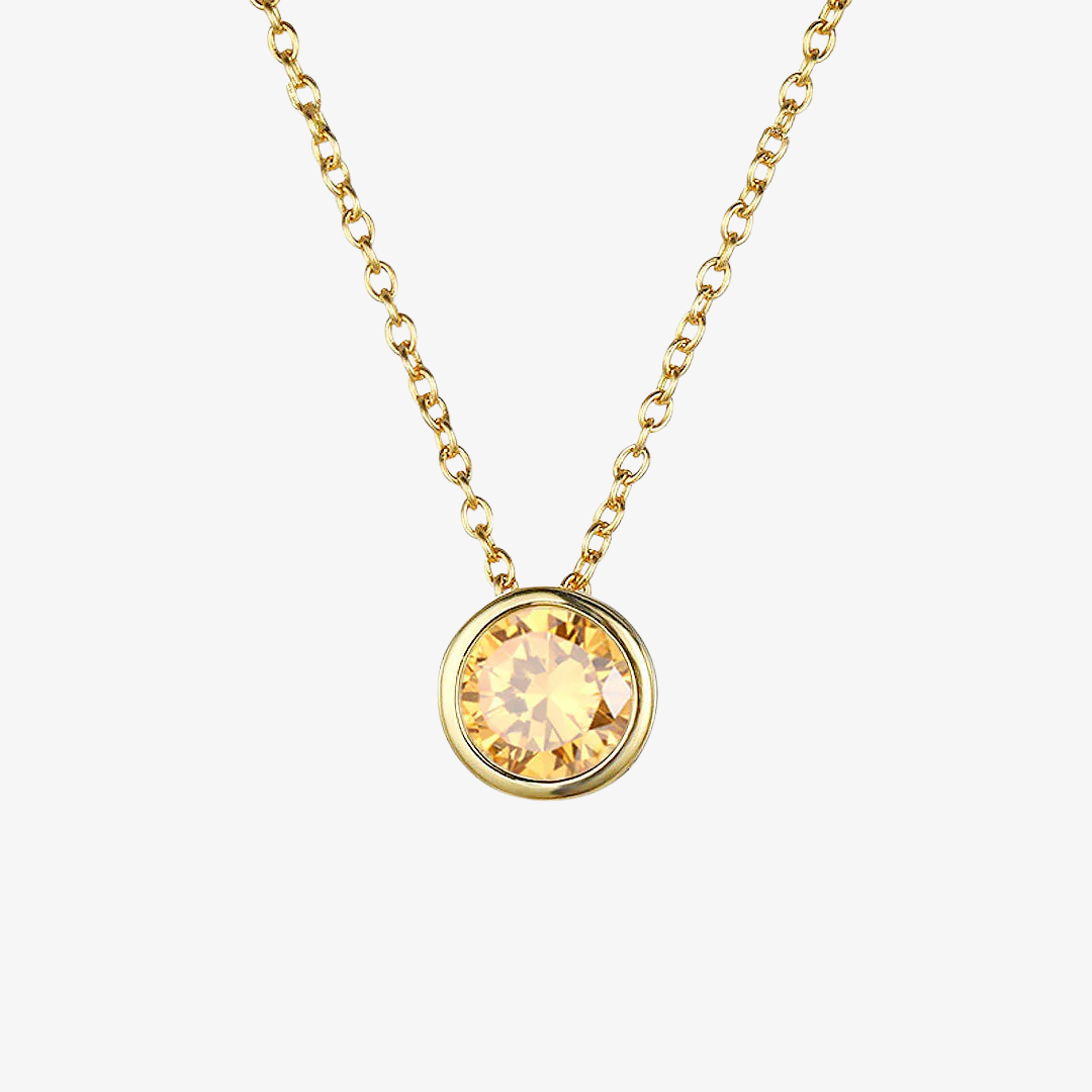 Aura Birthstone Necklace