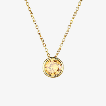 Aura Birthstone Necklace