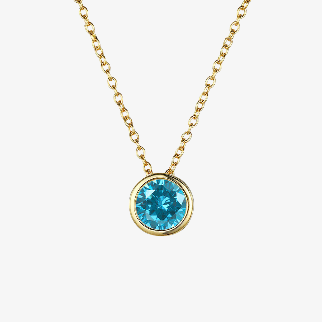 Aura Birthstone Necklace