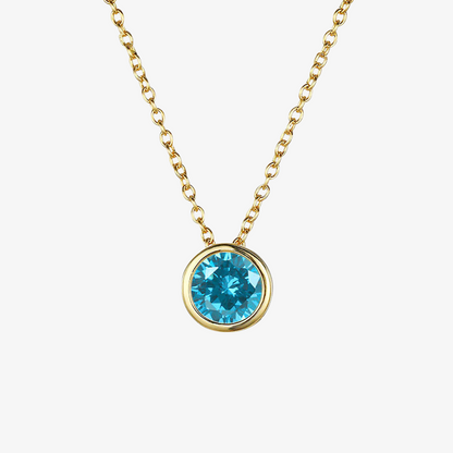 Aura Birthstone Necklace