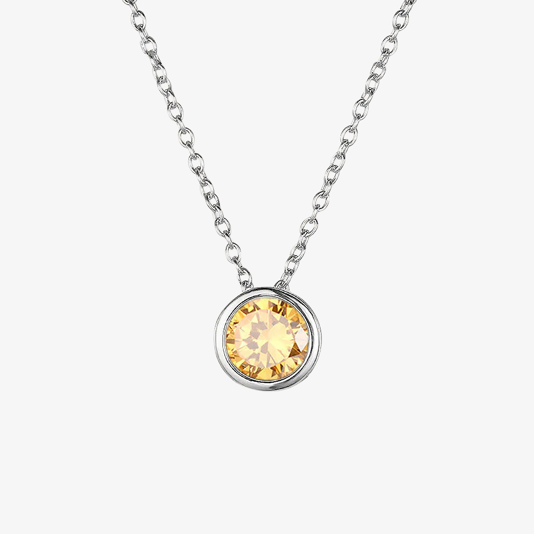 Aura Birthstone Necklace