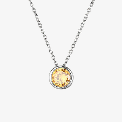 Aura Birthstone Necklace