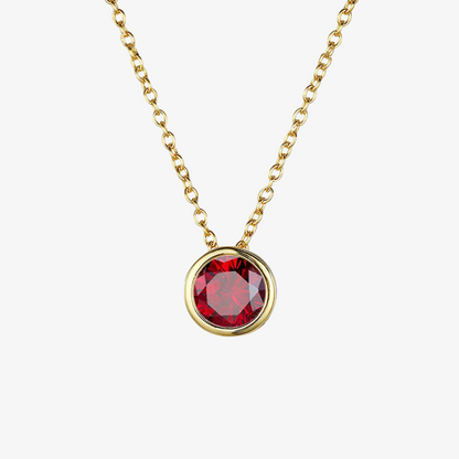 Aura Birthstone Necklace