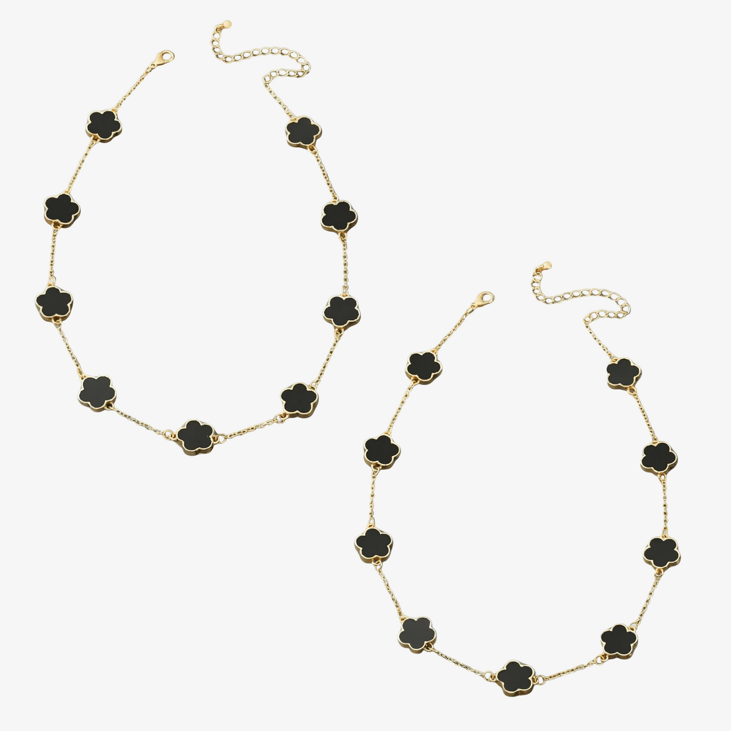 Aura Clover Necklace