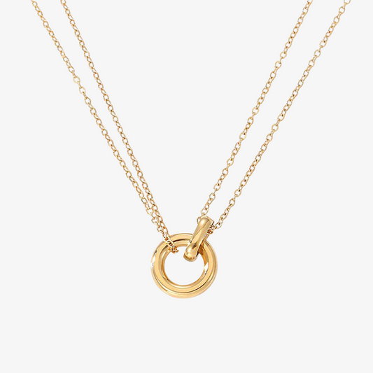 Avery Hoop Chain Necklace