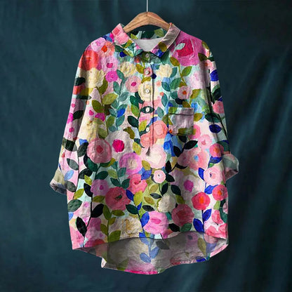 Botanical Meadow Relaxed Shirt