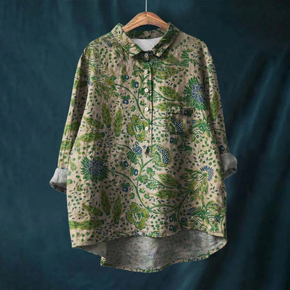 Botanical Meadow Relaxed Shirt