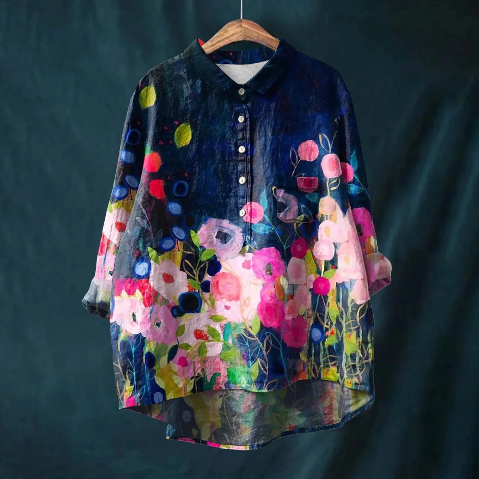 Botanical Meadow Relaxed Shirt