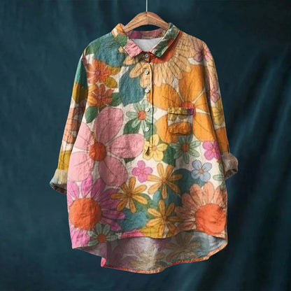 Botanical Meadow Relaxed Shirt