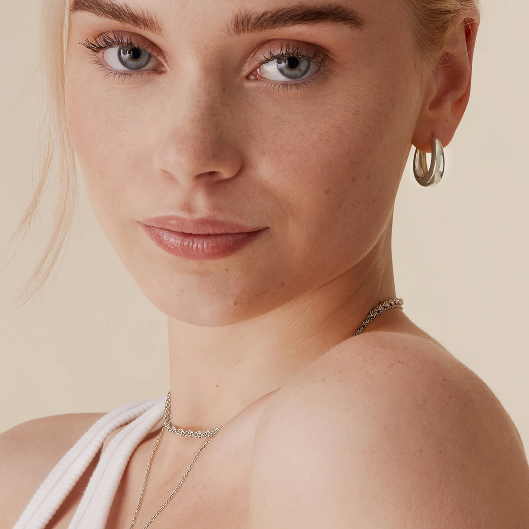 Classic Dome Hoop Earrings