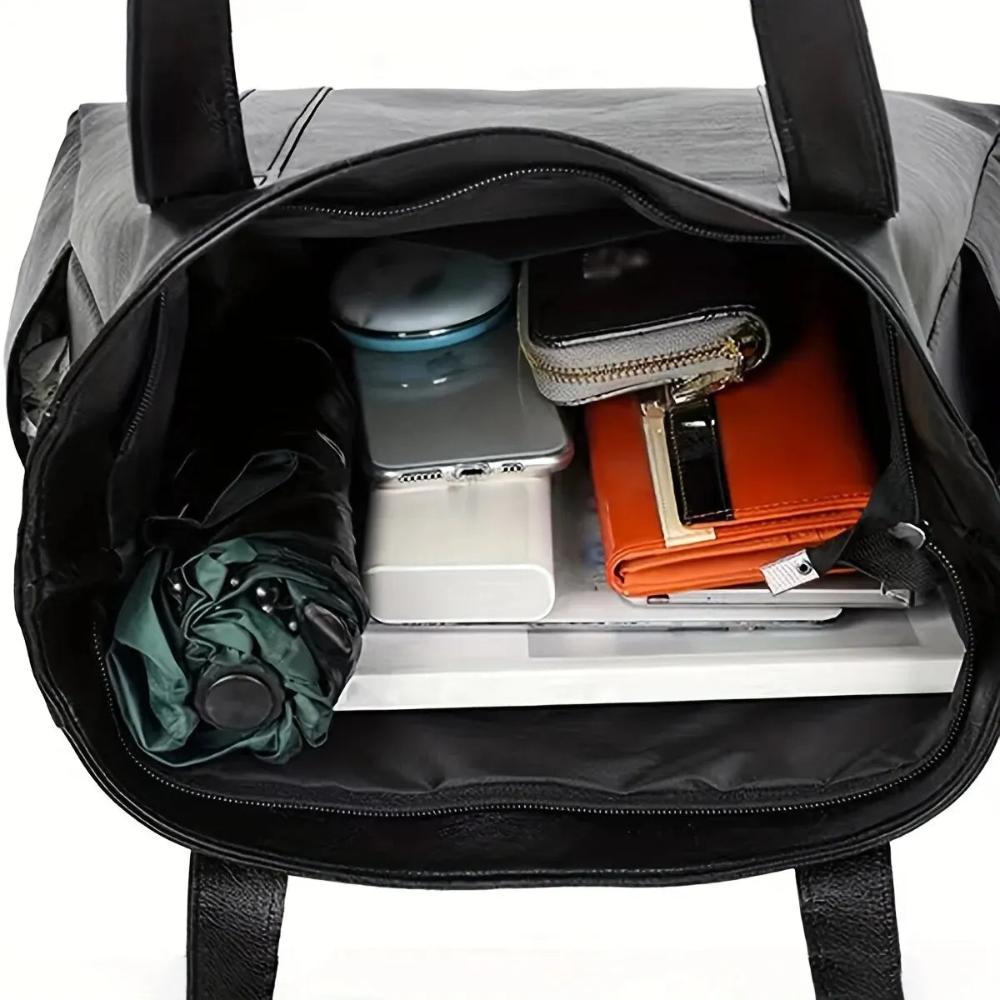 Debra Everyday Leather Tote