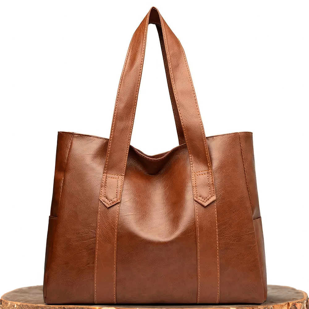 Debra Everyday Leather Tote